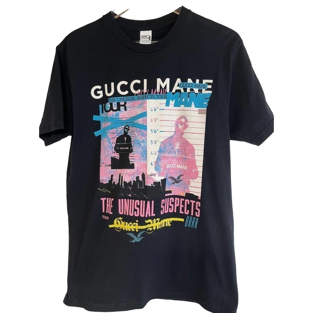 Gucci Mane The Unusual Suspects Concert t shirt
